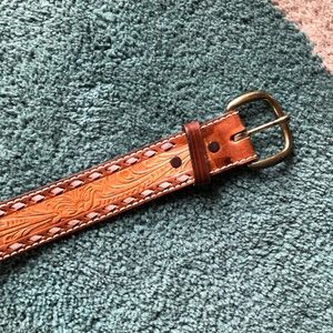 Tony Lama leather belt